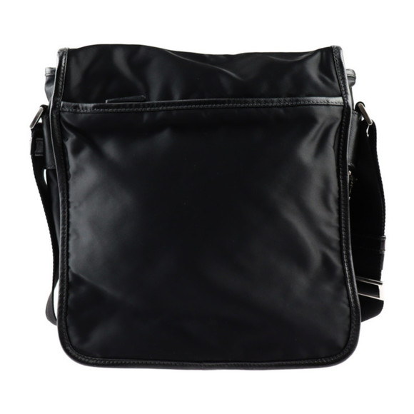 PRADA Prada shoulder bag VA0770 nylon leather black silver hardware messenger - Picture 3 of 8